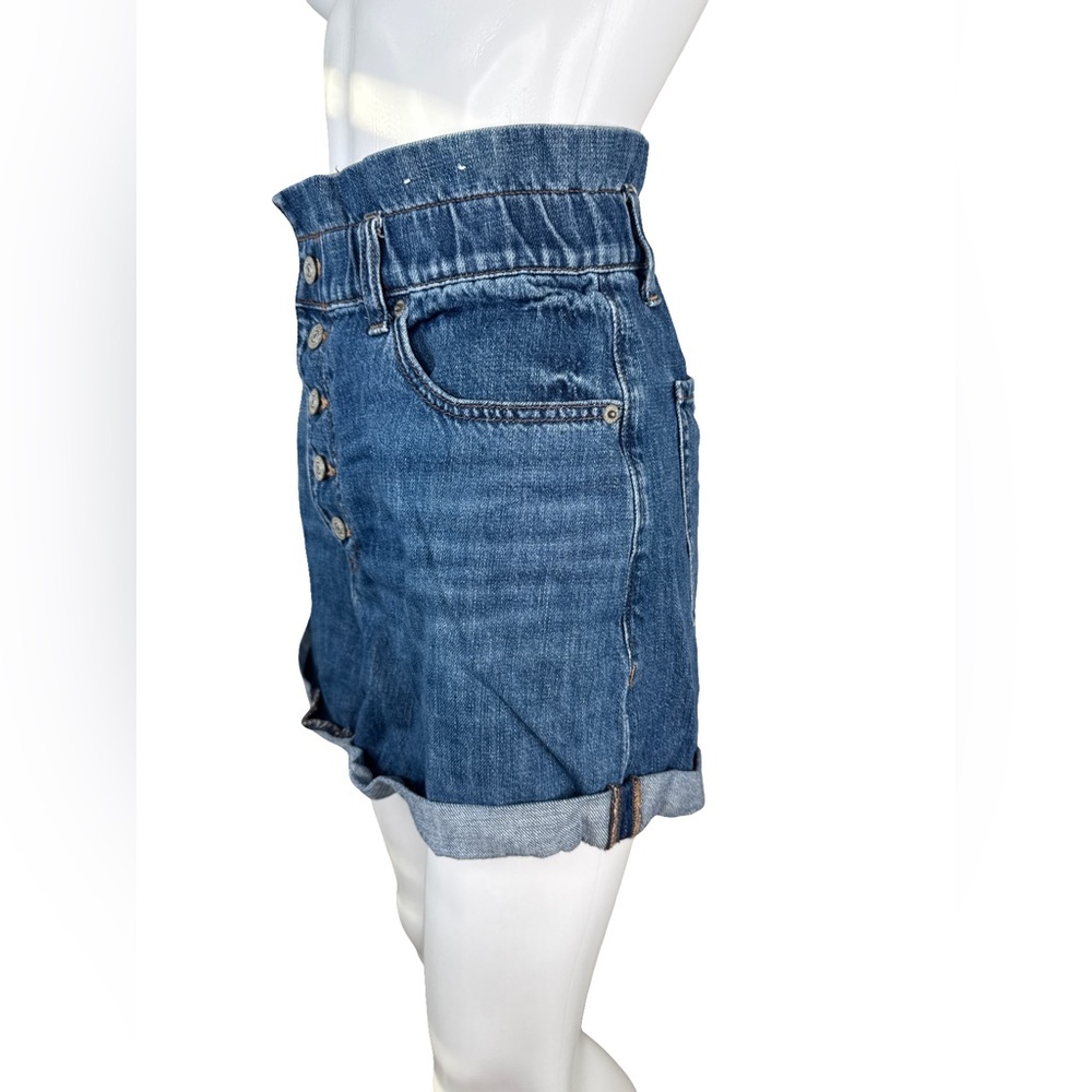 Express Super High Waisted Paperbag Jean Shorts Sz. Large Women’s Regular
